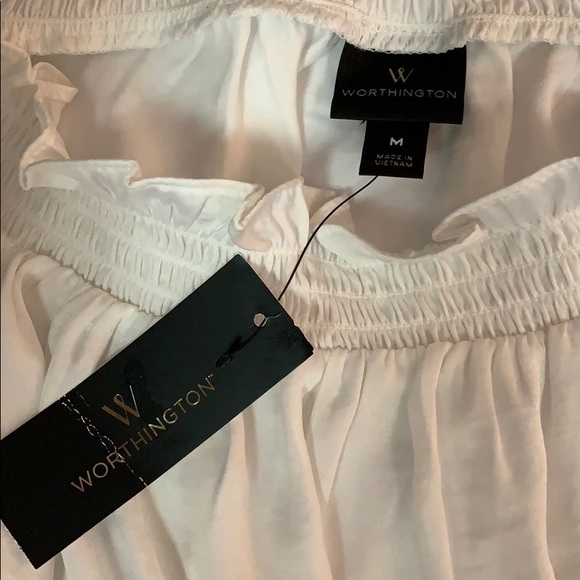 White Peasant Top - Picture 4 of 5